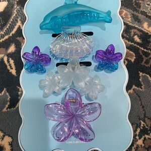 Colorful Hair Claw Clip Set